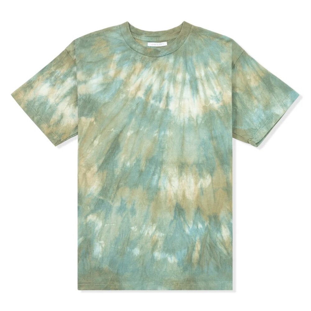 JOHN ELLIOTT SORREL TIE DYE UNIVERSITY TEE